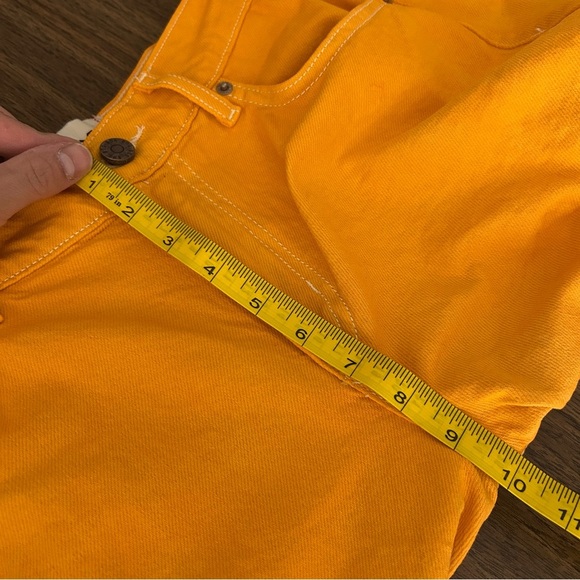 💕 BDG cowgirl Orange Jeans 28x31 - Picture 12 of 14